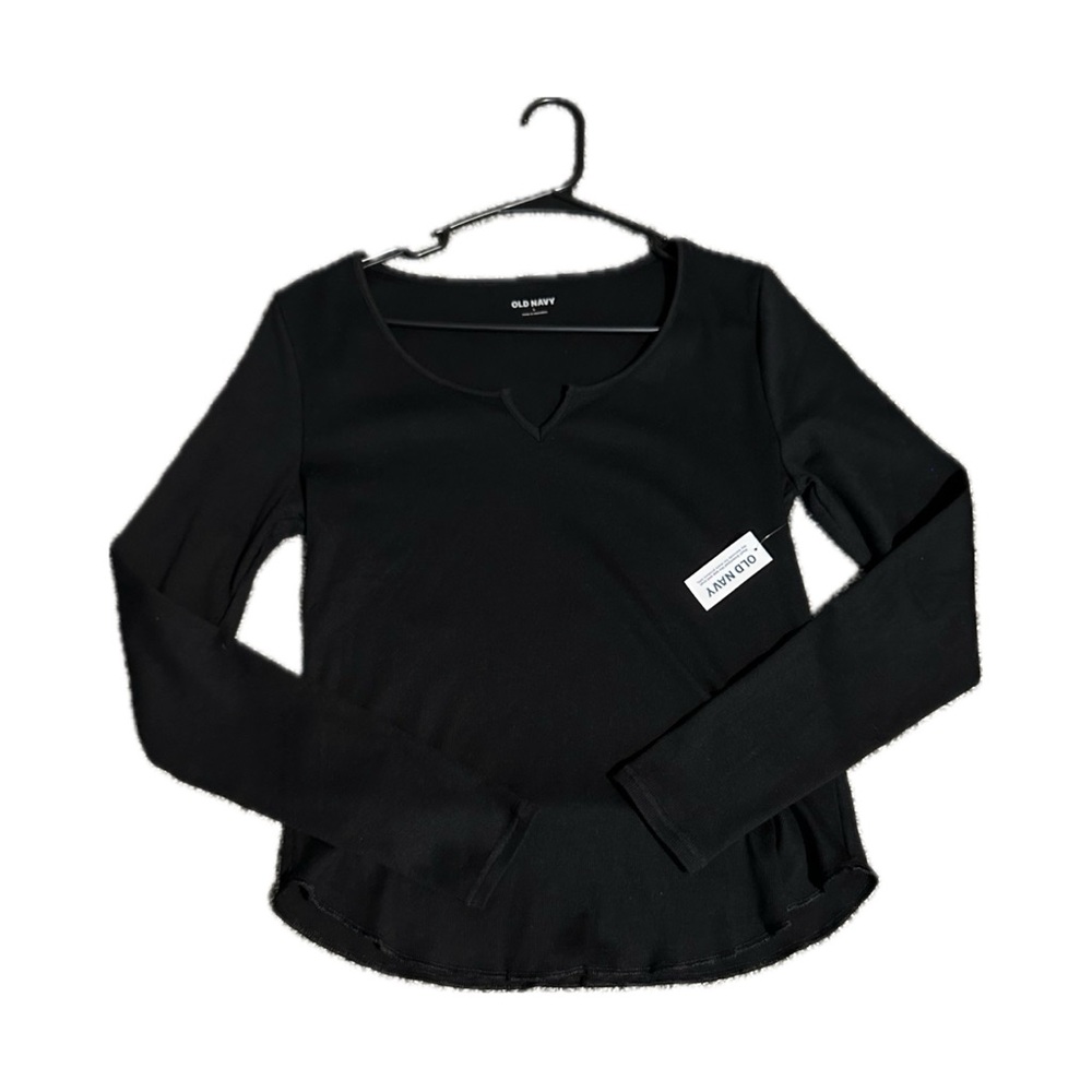 Old Navy Black Long Sleeve Shirt